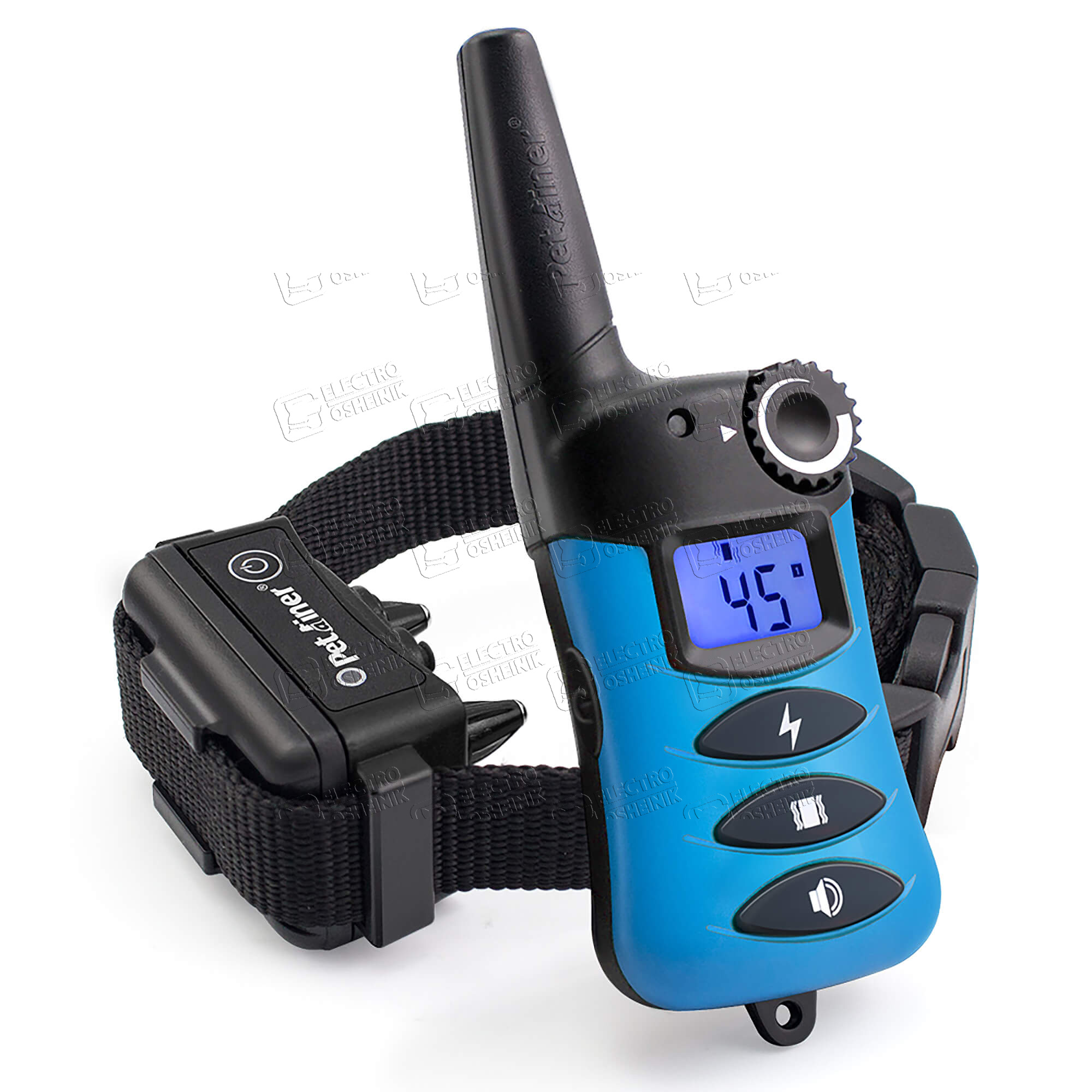 Электронный ошейник для дрессировки собак iPets P620 (до 70 см) (синий)